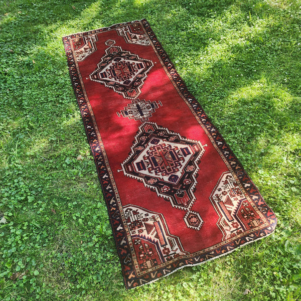 Vintage Rug 39" x 106"