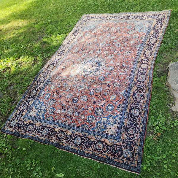 Vintage Wool Rug 79" x 129"