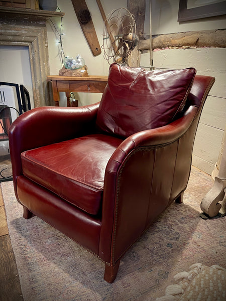 Bradington Young Leather Club Chair