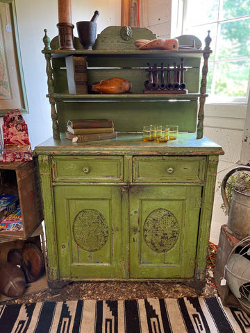 Early American Pie Safe Cabinet