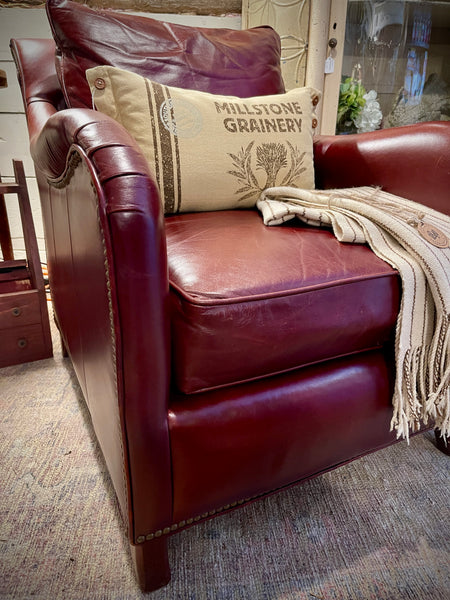 Bradington Young Leather Club Chair