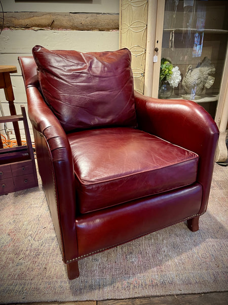 Bradington Young Leather Club Chair