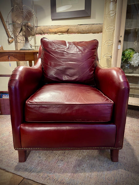 Bradington Young Leather Club Chair