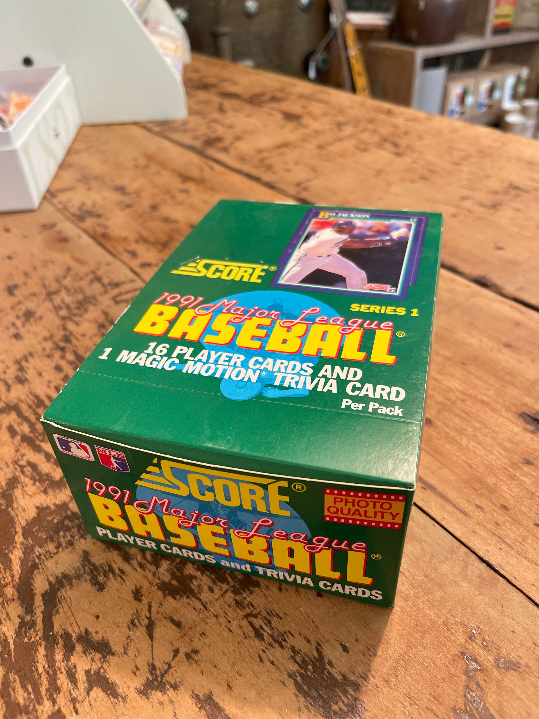 1991 Score Baseball wWax Box Series 1 You get online 4 boxes All factory Sealed